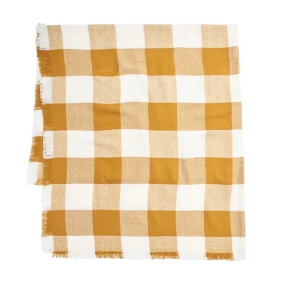 NWT Madewell Buffalo Check Plaid Blanket Scarf - Picture 1 of 4
